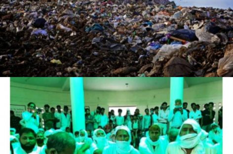 मेवात के मुसलमानों को शिक्षा का वादा कर दिया कूड़े का पहाड़, वाह रे खट्टर सरकार…