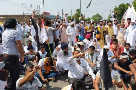 किसान तो सडक़ों पर उतरे लेकिन मज़दूर नदारद…