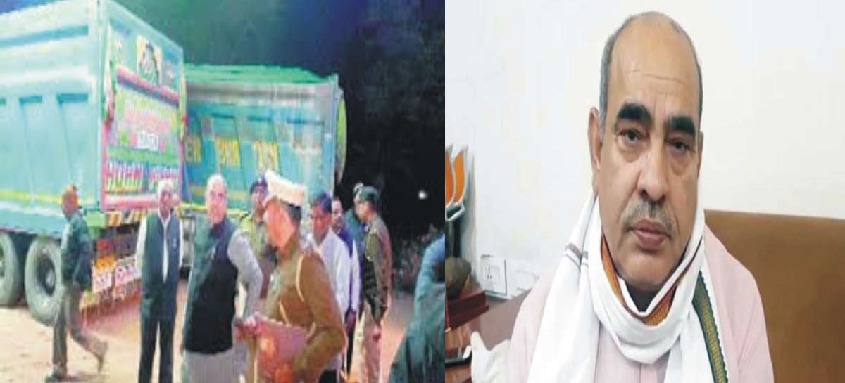 परिवहन मंत्री मूलचंद का विभाग फिर से पुलिस के पहरे में