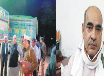 परिवहन मंत्री मूलचंद का विभाग फिर से पुलिस के पहरे में