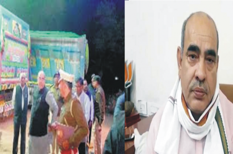 परिवहन मंत्री मूलचंद का विभाग फिर से पुलिस के पहरे में