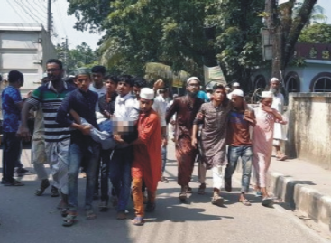 बांग्लादेश में हिन्दू विरोधी दंगों पर ‘आँसू’ बहाये संघी दंगाइयों ने