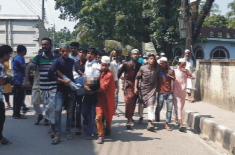 बांग्लादेश में हिन्दू विरोधी दंगों पर ‘आँसू’ बहाये संघी दंगाइयों ने