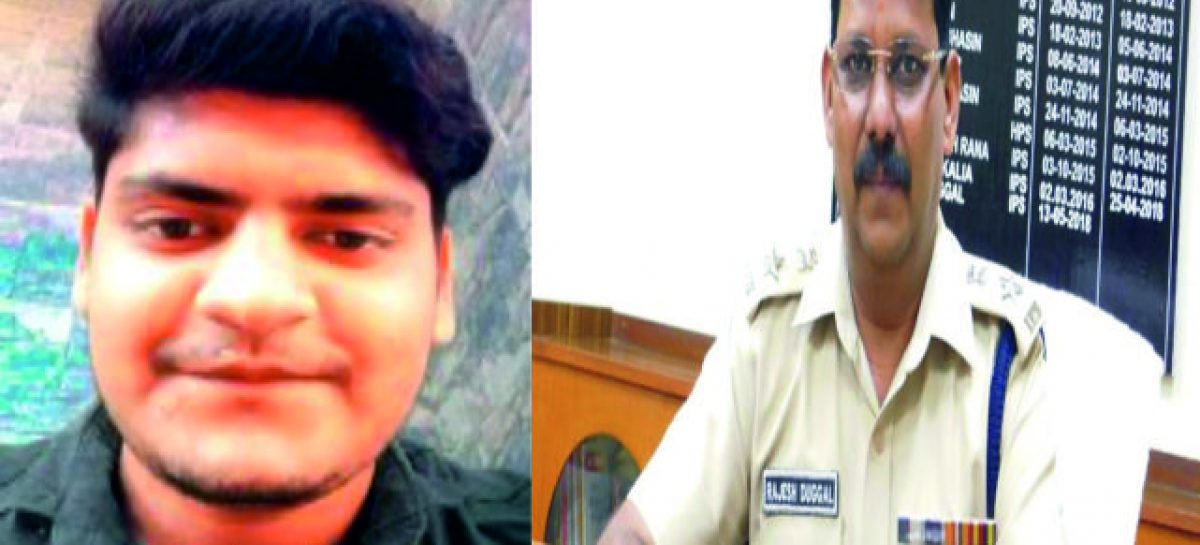 पुलिस द्वारा लगाये गए नाके  की भेंट चढ़ गया युवक पवन