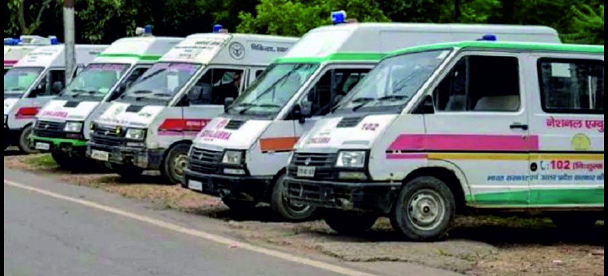 बीके अस्पताल में 29 एम्बुलेंस, 87 के बजाय नियुक्त 31 ड्राइवरों में से भी 3 ड्राइवर अफसरों की सेवा में