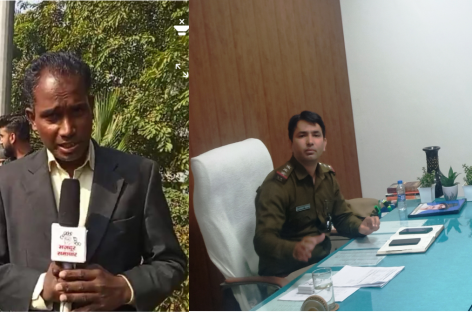 सोशल मीडिया संवाददाता नरेश को पुलिस ने झूठे केस में लपेटा