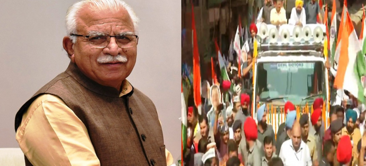 ध्यान भटकाने के लिये लाये ‘चंडीगढ़’ और ‘एसवाईएल’ रोड शो भगवंत मान और स्लीप शो मनोहर लाल खट्टर की नूरां कुश्ती