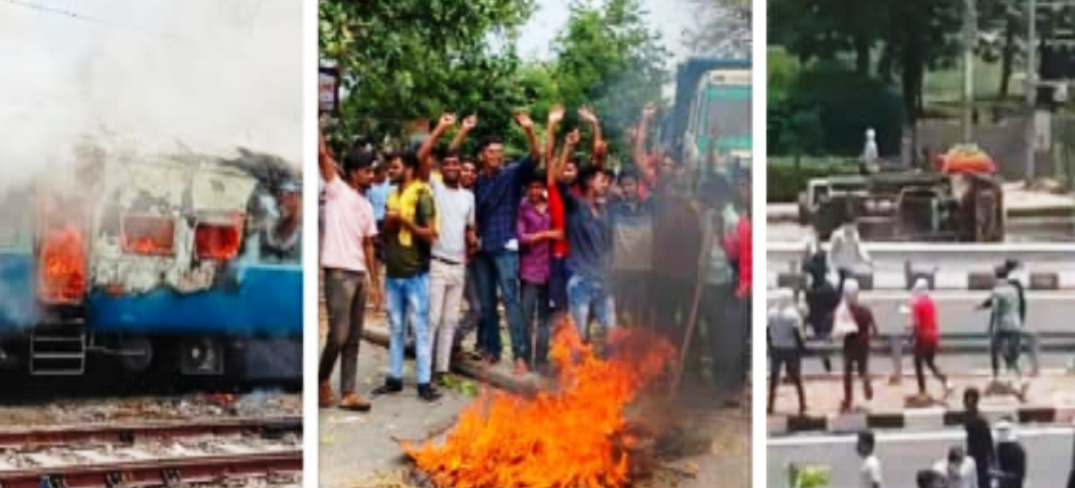 अग्निपथ की आग में जल गए मोदी