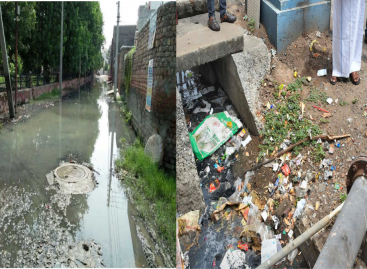 फ्रेंड्स कॉलोनी में फिर से सीवर व पेयजल संकट