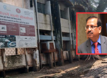 ईएसआई अस्पताल सेक्टर आठ की गाड़ी डबल ड्राइविंग की शिकार