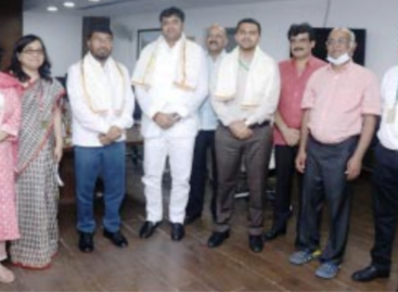 ईएसआईसी मेडिकल कॉलेज का केन्द्रीय मंत्री ने किया दौरा