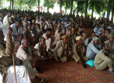 सरकार से वार्ता के आश्वासन के बाद चौकीदारों का महापड़ाव खत्म
