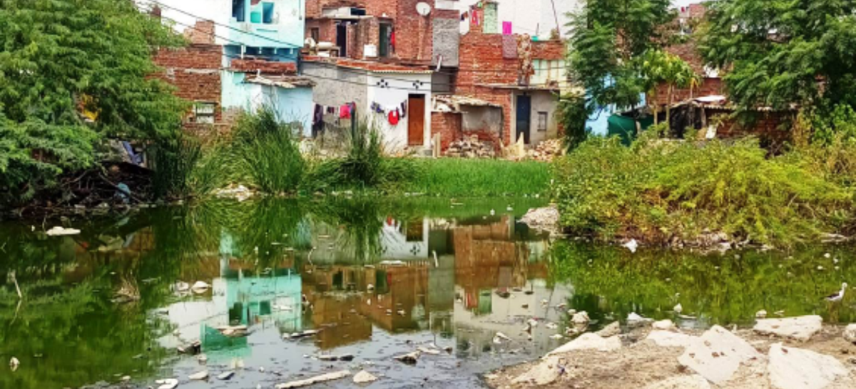 विलासिता के साये में गटर, अध्यात्म और बीमारी का कृष्णा नगर