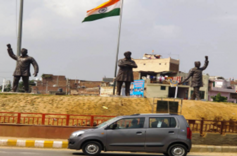 भगत सिंह की मूर्ति व नाम तक चौक से मिटा दिया खट्टर ने