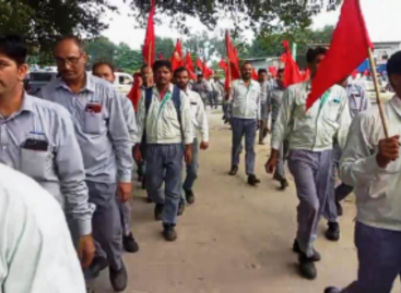 “मारुत्ती मणेस्सर मैं मज़दूर की एकता भारी सै”