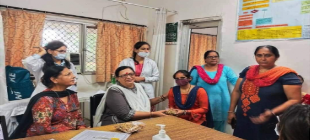 विधायक सीमा त्रिखा को बीमार बीके अस्पताल की सुध लेने की सूझी