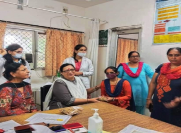 विधायक सीमा त्रिखा को बीमार बीके अस्पताल की सुध लेने की सूझी