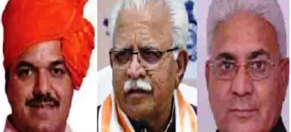 खट्टर ने राजनीतिक सलाहकार अजय गौड़ की जगह बिठाया भारत भूषण भारती को