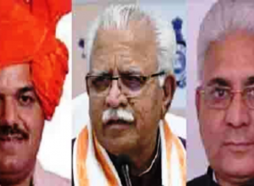 खट्टर ने राजनीतिक सलाहकार अजय गौड़ की जगह बिठाया भारत भूषण भारती को