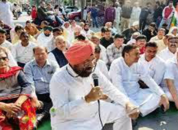 मुख्यमंत्री ने ध्यान नहीं दिया तो कांग्रेस कार्यकर्ता काले झंडे दिखाने को होंगे मजबूर : त्रिलोचन सिंह