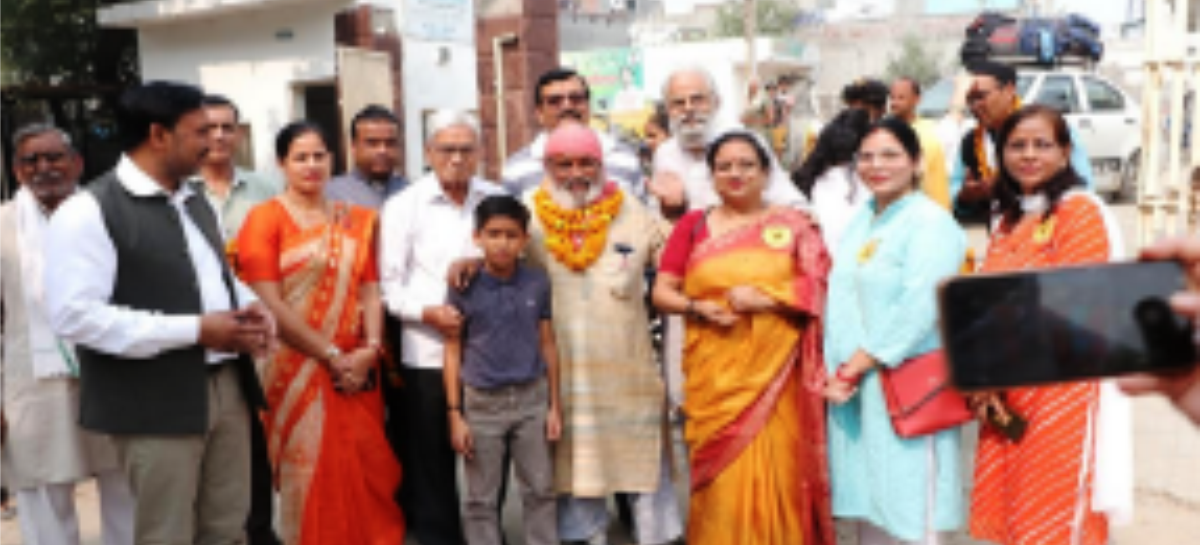 बालाजी कॉलेज , बल्लभगढ़ में राष्ट्रीय युवा योजना के संस्थापक डॉ. एसएन सुब्बाराव के संस्मरण में पर्यावरण संवर्धन  हेतु कार्यक्रम का आयोजन
