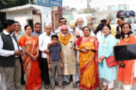 बालाजी कॉलेज , बल्लभगढ़ में राष्ट्रीय युवा योजना के संस्थापक डॉ. एसएन सुब्बाराव के संस्मरण में पर्यावरण संवर्धन  हेतु कार्यक्रम का आयोजन