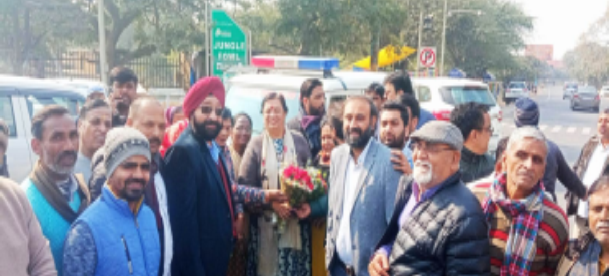 सूरजकुंड रोड निर्माण का एक माह पूर्व खट्टर ने और अब सीमा त्रिखा ने किया उद्घाटन