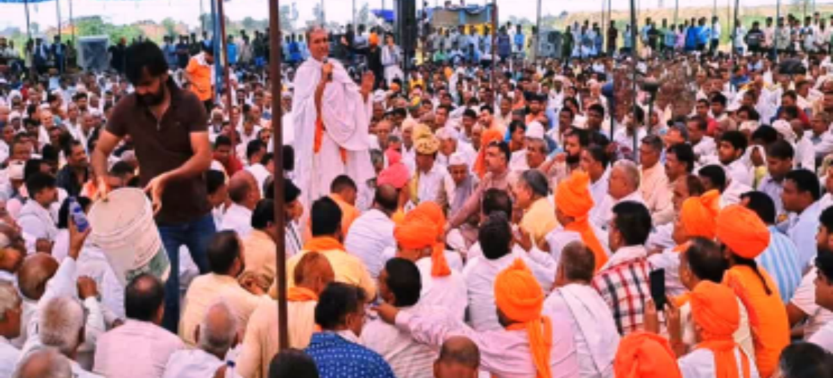 मेवात में दंगेबाज़ों को मुंह की खानी पड़ी