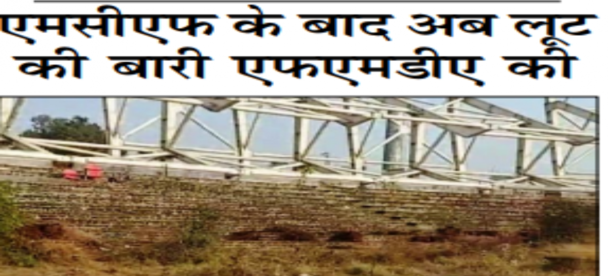 राजा नाहर सिंह क्रिकेट स्टेडियम  एमसीएफ के बाद अब लूट की बारी एफएमडीए की