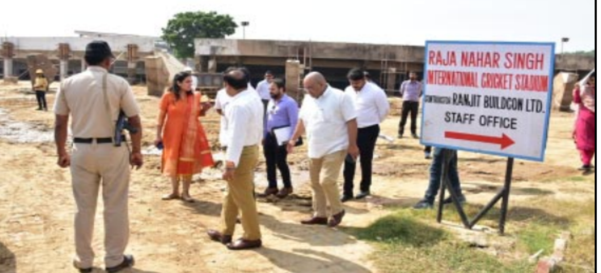 कृष्णपाल गूजर के आश्वासन के बावजूद क्रिकेट स्टेडियम बर्बाद करने पर 200 करोड़ खर्च