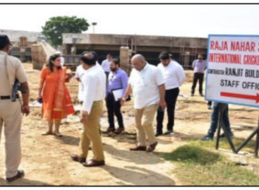 कृष्णपाल गूजर के आश्वासन के बावजूद क्रिकेट स्टेडियम बर्बाद करने पर 200 करोड़ खर्च