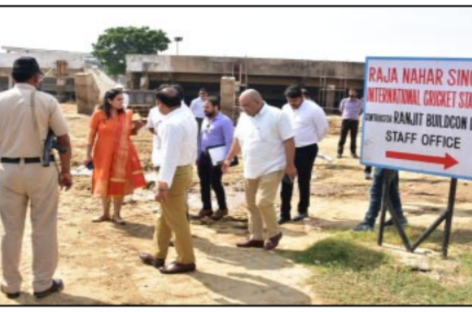 कृष्णपाल गूजर के आश्वासन के बावजूद क्रिकेट स्टेडियम बर्बाद करने पर 200 करोड़ खर्च