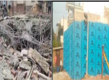 निर्माण तोडऩे से तिलमिलाई मंत्री सीमा त्रिखा, अधिकारी को धमकाया कार्रवाई के दूसरे दिन ही फिर से शुरू हो गया निर्माण कार्य