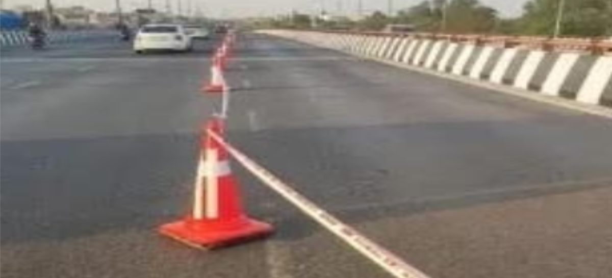 डबल इंजन सरकारों के भ्रष्टाचार का नमूना है हीरो होंडा फ्लाईओवर सात साल में चार बार टूट चुका है घटिया निर्माण सामग्री से बना फ्लाईओवर