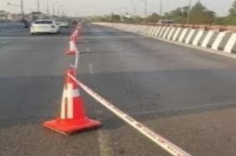 डबल इंजन सरकारों के भ्रष्टाचार का नमूना है हीरो होंडा फ्लाईओवर सात साल में चार बार टूट चुका है घटिया निर्माण सामग्री से बना फ्लाईओवर