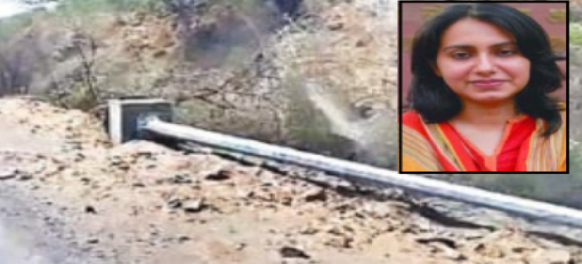 पाली रोड पर गिरी स्ट्रीट लाइटों का दोष अज्ञात लोगों पर मढक़र एफआईआर दर्ज कराने का आदेश दिया