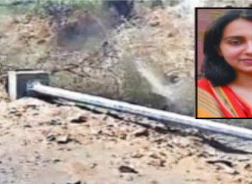 पाली रोड पर गिरी स्ट्रीट लाइटों का दोष अज्ञात लोगों पर मढक़र एफआईआर दर्ज कराने का आदेश दिया