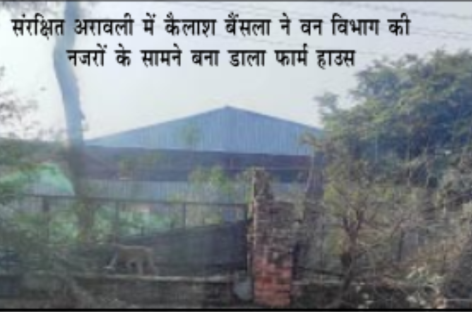 अरावली में वन-पर्यावरण संरक्षकों पर पाबंदी, अवैध निर्माण पर छूट