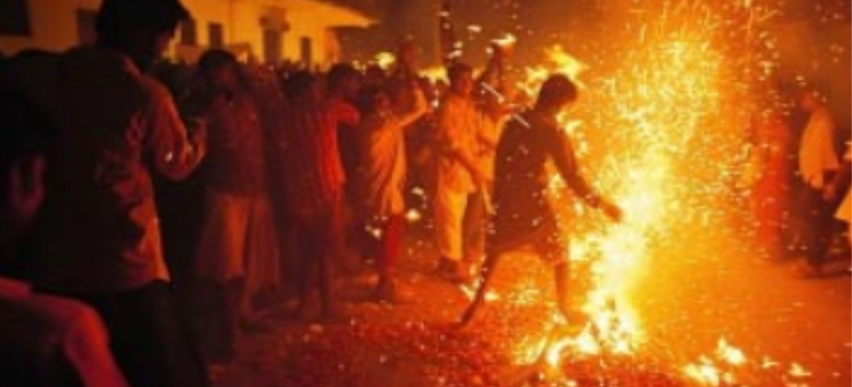 नंगे पांव आग पर चलने की कला