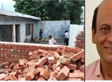 धनेश अदलखा : मंत्री का हाथ है तो सरकारी जमीन हमारी है