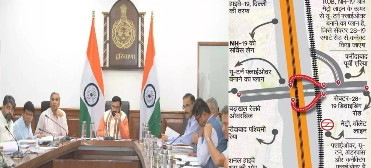 फरीदबाद ईस्ट-वेस्ट कनेक्टिविटी का पाखंड फिर से शुरू पुराने प्रोजेक्ट पूरे नहीं हुए, नए का राग अलापा जा रहा