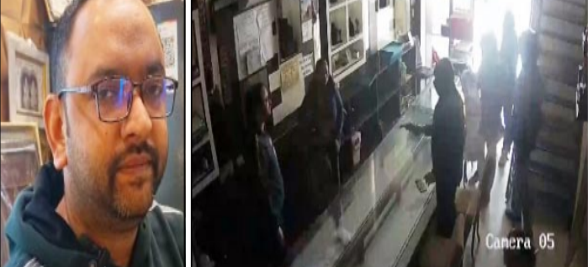 सेक्टर सात की मार्केट में दिन दहाड़े डकैती