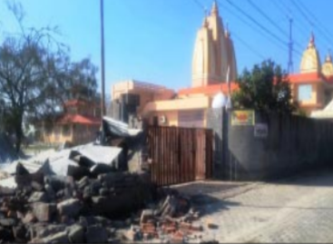 मंदिर ने एक हजार गज जमीन पर कर रखा था कब्जा, हूडा ने छुड़ाई