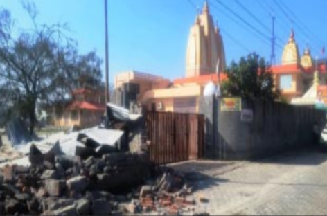 मंदिर ने एक हजार गज जमीन पर कर रखा था कब्जा, हूडा ने छुड़ाई