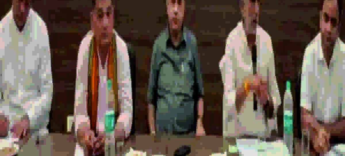 केन्द्रीय मंत्री कृष्णपाल ने गोल्फ क्लब में खेला स्वच्छता अभियान नाटक, मंत्री गोयल नदारद