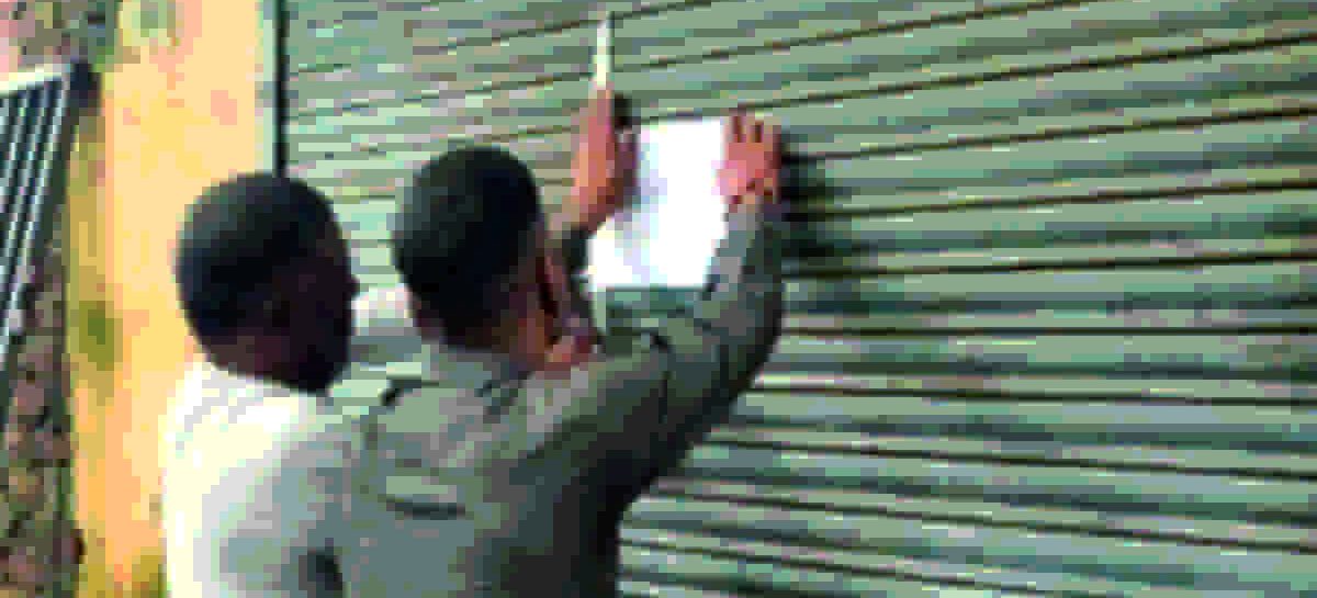 किराया जमा न करवाने पर 7 दुकानदारों पर कार्रवाई