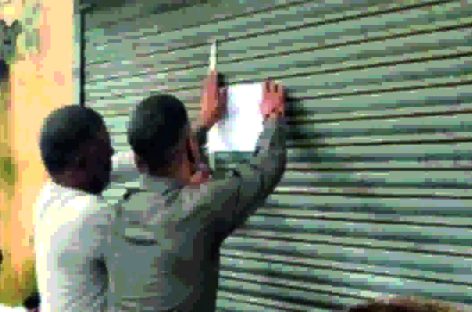 किराया जमा न करवाने पर 7 दुकानदारों पर कार्रवाई