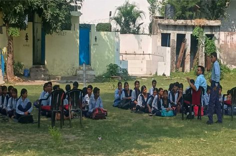 भ्रष्टाचार का दंश झेल रहे इन्द्रा कॉलोनी स्कूल के बच्चे