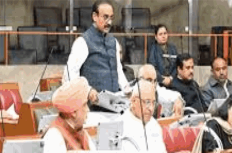 विधायक योगेन्द्र राणा ने शीतकालीन सत्र में प्रमुखता से उठाई असंध की मांगें