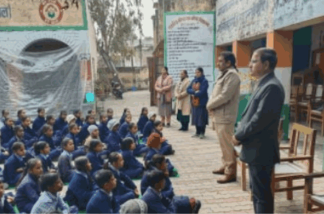 सेफ्टी, साइबर सुरक्षा एवं राहवीर योजना को लेकर जागरूकता कार्यक्रम आयोजित